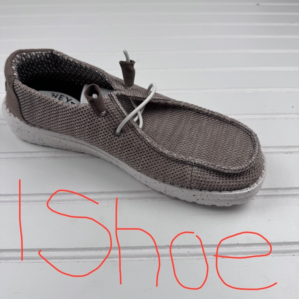 Hey Dudes Women's 7 Tan Wendy Stretch LEFT SHOE ONLY